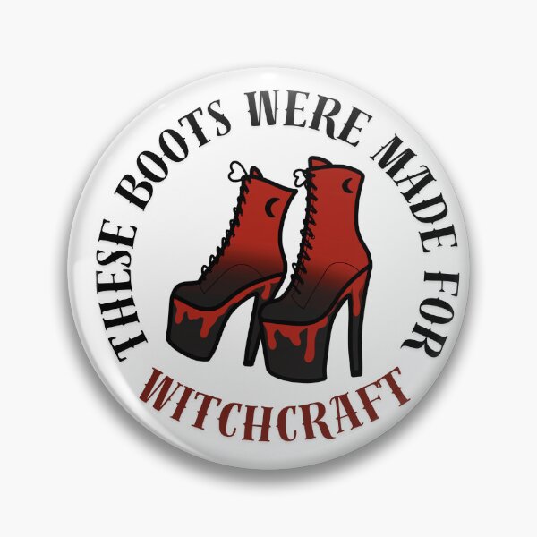 Item preview, These boots were made for witchcraft designed and sold by Kels Curiosities .