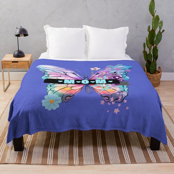 Artikelvorschau, Colorful Butterfly Mom Design - Floral Pastel Wings for Mother's Day. entworfen und verkauft von LunaPrintCo.
