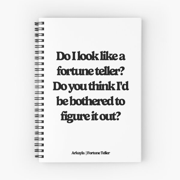 Item preview, Arkayla | Fortune Teller Lyrics designed and sold by tsmart6.