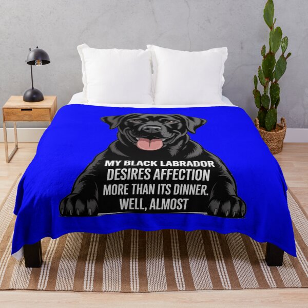 Item preview, Black Labrador Owner Art Design My Black Labrador desires affection more than its dinner designed and sold by fantasticdesign.