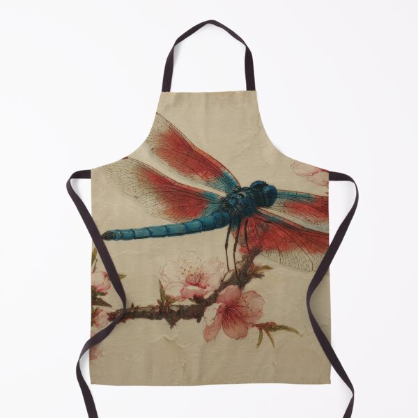 Item preview, Dragonfly on cherry branch designed and sold by anytka.
