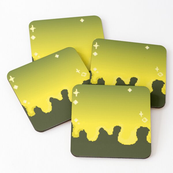 Item preview, Yellow background print. Pixel fan art. designed and sold by YaroshMaria.