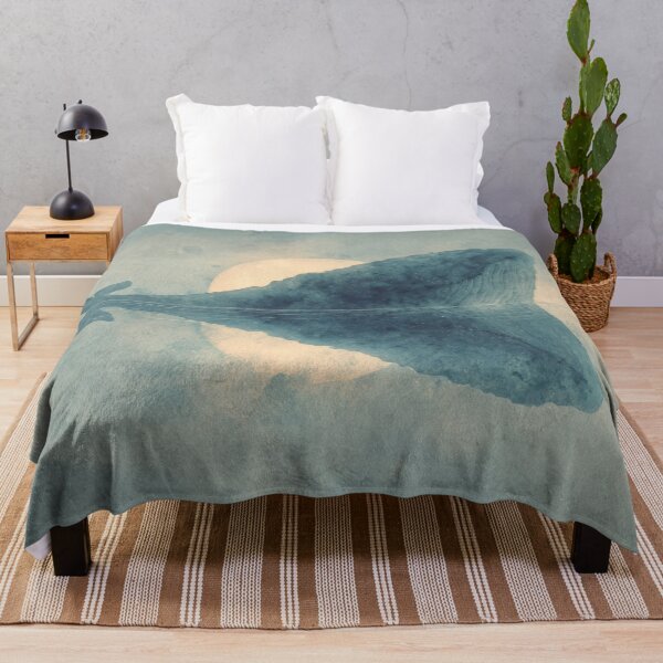 Item preview, Whale and sailboat in quiet water designed and sold by anytka.