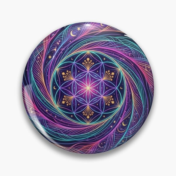 Item preview, Cosmic Wire-Wrap Spiral: Sacred Geometry Art designed and sold by Siriusvibes.