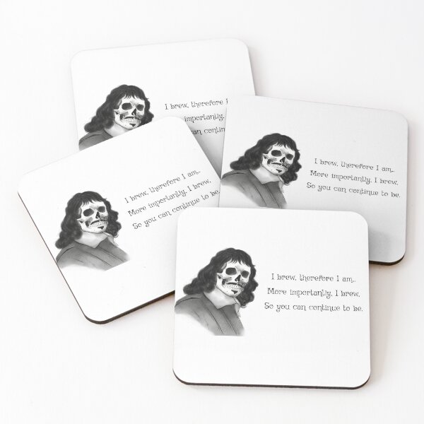 Item preview, I brew, therefore I am… designed and sold by Coffeelosophy.