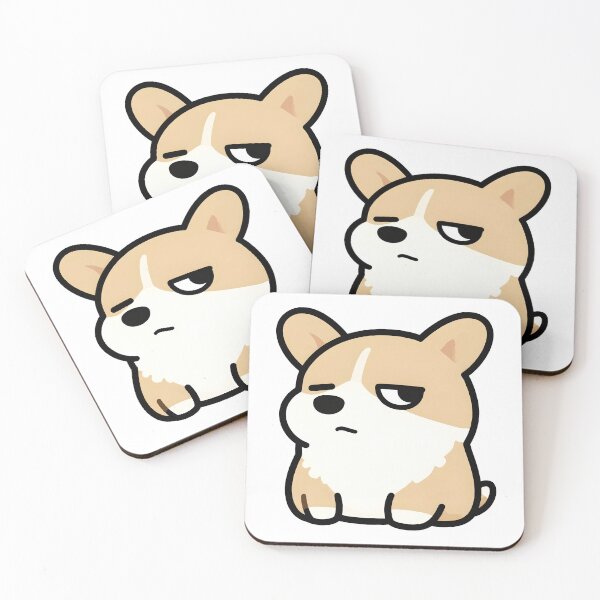 Item preview, suspicious dog designed and sold by Uglyandcute.