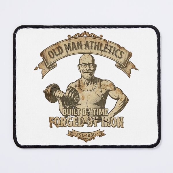 Item preview, Built by Time Forged by Iron designed and sold by Old Man Athletics.