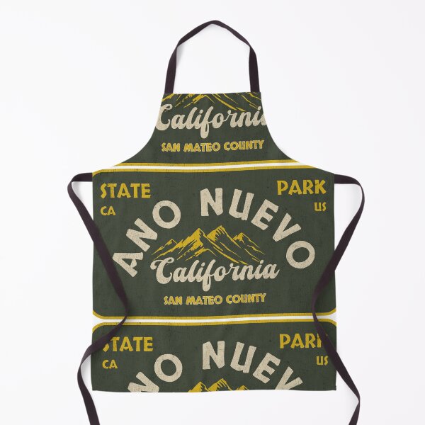Item preview, Año Nuevo State Park, San Mateo County, California, badge design designed and sold by Wanderful-roads.