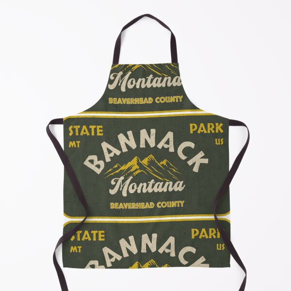 Item preview, Bannack State Park, Beaverhead County, Montana, badge design designed and sold by Wanderful-roads.