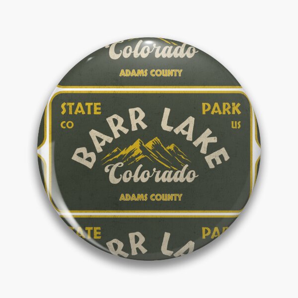 Item preview, Barr Lake State Park, Adams County, Colorado, badge design designed and sold by Wanderful-roads.