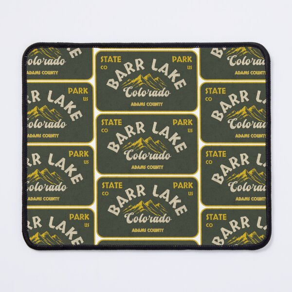 Item preview, Barr Lake State Park, Adams County, Colorado, badge design designed and sold by Wanderful-roads.