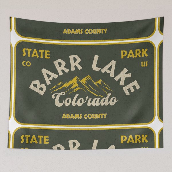Item preview, Barr Lake State Park, Adams County, Colorado, badge design designed and sold by Wanderful-roads.