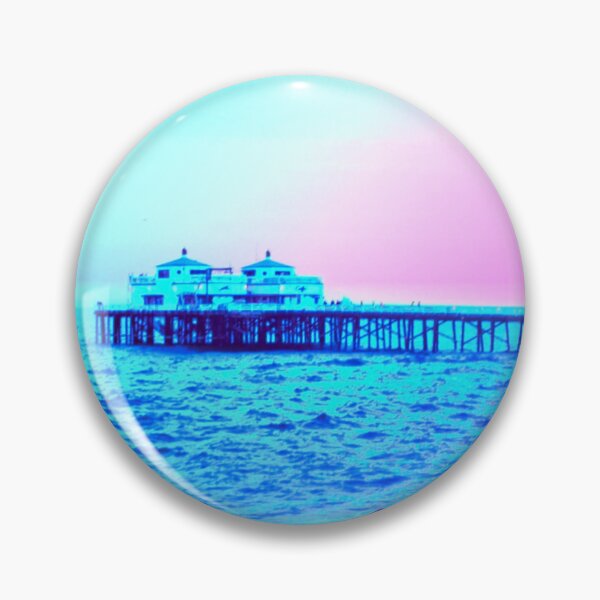 Item preview, Malibu Pier Neon Dreams by Satch & Co designed and sold by Ink & Print Store .