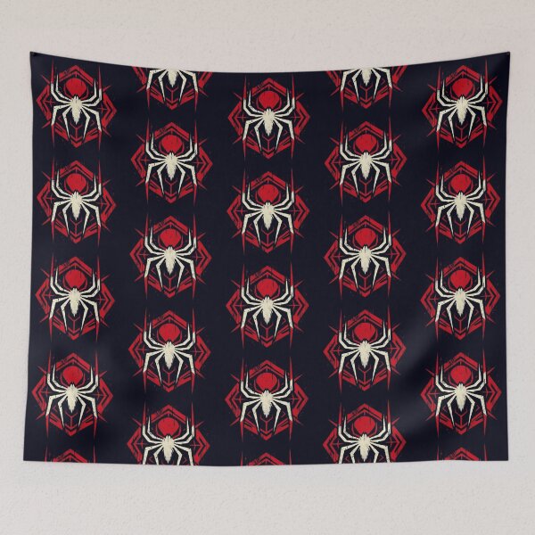 Item preview, White Spider Emblem – Abstract Graphic Badge designed and sold by Dogandesighn.