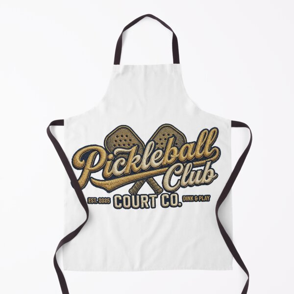 Item preview, Embroidered Pickleball Club – Vintage Sports Style “Dink & Play” designed and sold by Golden Chaos.