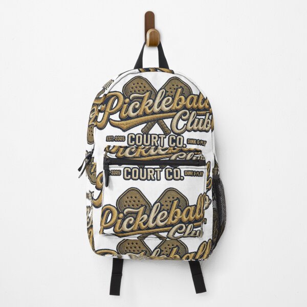 Item preview, Embroidered Pickleball Club – Vintage Sports Style “Dink & Play” designed and sold by Golden Chaos.