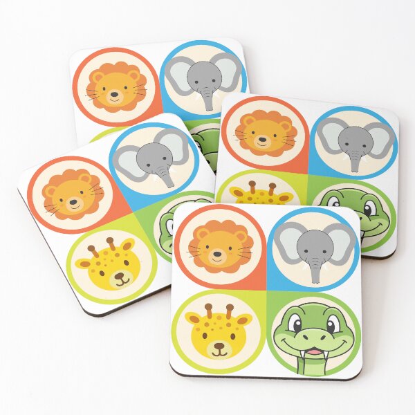 Item preview, Cute jungle Friends designed and sold by designsvetlana1.