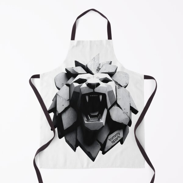 Item preview, Brutalist Echo Lion Silhouette designed and sold by TommySpark.