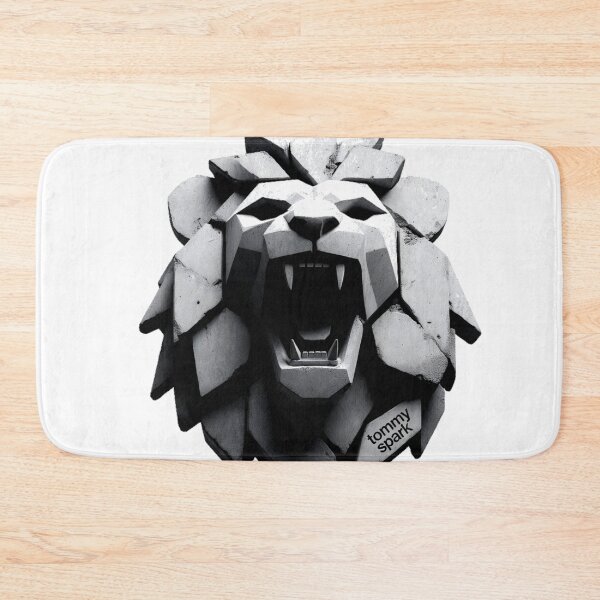 Item preview, Brutalist Echo Lion Silhouette designed and sold by TommySpark.