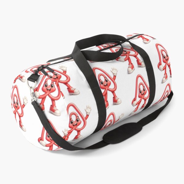 Item preview, Cute Red Loop Mascot Airbnb designed and sold by fritz-10signer.