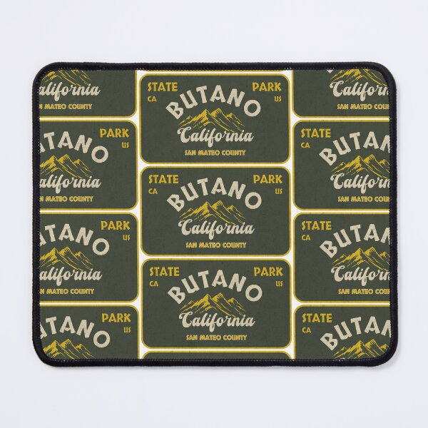 Item preview, Butano State Park, San Mateo County, California, badge design designed and sold by Wanderful-roads.