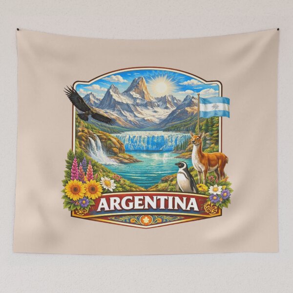 Item preview, Argentina designed and sold by Myra365Art.
