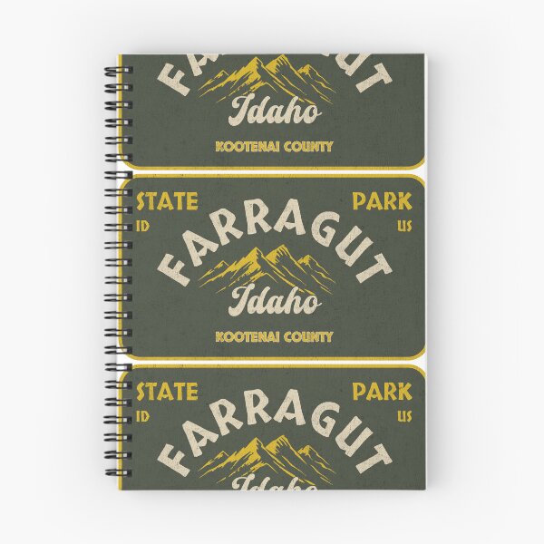 Item preview, Farragut State Park, Kootenai County, Idaho, badge design designed and sold by Wanderful-roads.