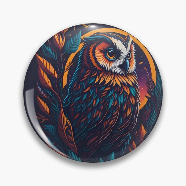 Item preview, Owl and the night owl designed and sold by Melinski Arts.