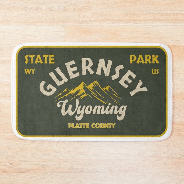 Artikelvorschau, Abzeichenentwurf für den Guernsey State Park, Platte County, Wyoming entworfen und verkauft von Wanderful-roads.