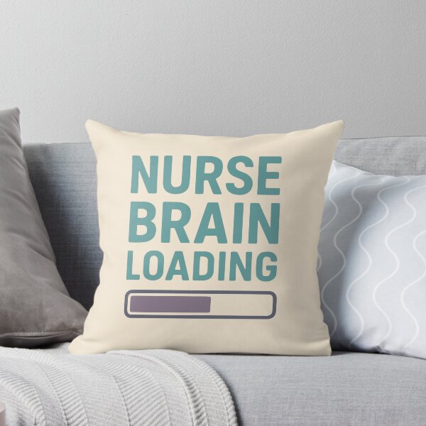 Item preview, Nurse Brain Loading Funny Nursing Student Graduation Gift Design designed and sold by Dantin.