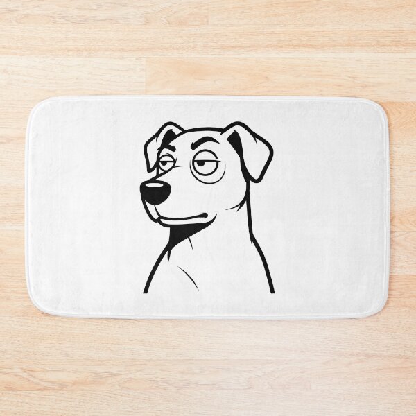 Item preview, suspicious dog designed and sold by Uglyandcute.