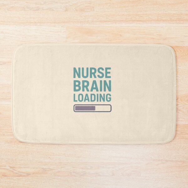 Item preview, Nurse Brain Loading Funny Nursing Student Graduation Gift Design designed and sold by Dantin.