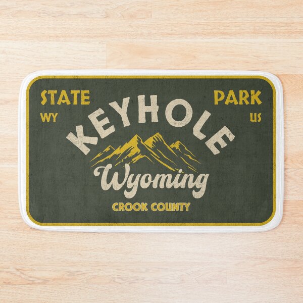 Item preview, Keyhole State Park, Crook County, Wyoming, badge design designed and sold by Wanderful-roads.