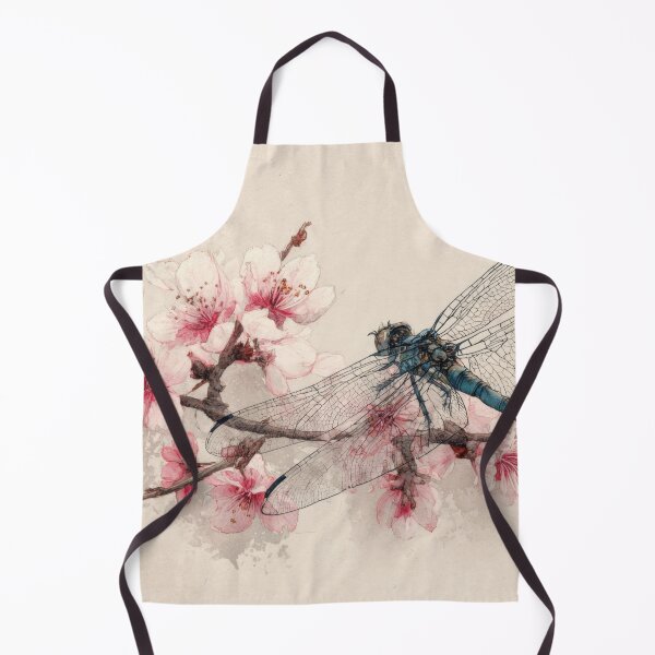 Item preview, Dragonfly on cherry bloom designed and sold by anytka.