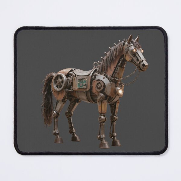 Item preview, Scrap Charger Horse designed and sold by SynthRaccoon.