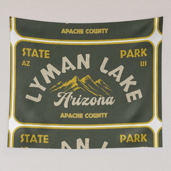 Item preview, Lyman Lake State Park, Apache County, Arizona, badge design designed and sold by Wanderful-roads.