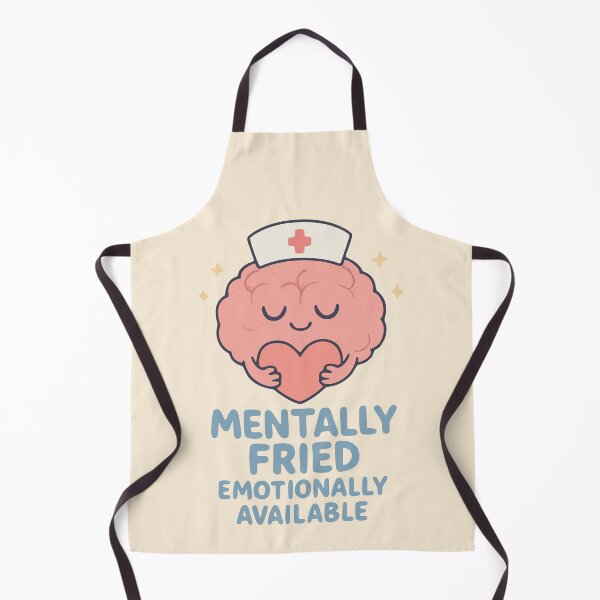 Item preview, Mentally Fired Emotionally Available Funny Burnout Nurse Gift Design designed and sold by Dantin.