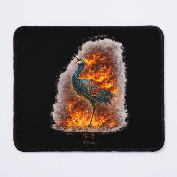 Item preview, Bifang Fire Bird Chinese Mythology designed and sold by ChineseMystical.