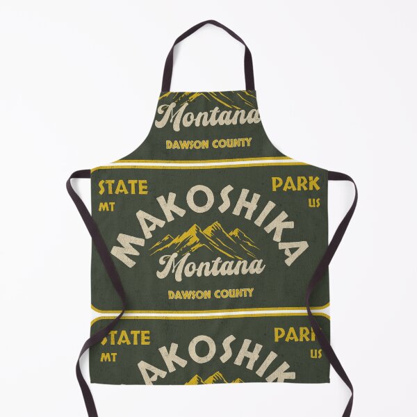 Item preview, Makoshika State Park, Dawson County, Montana, badge design designed and sold by Wanderful-roads.