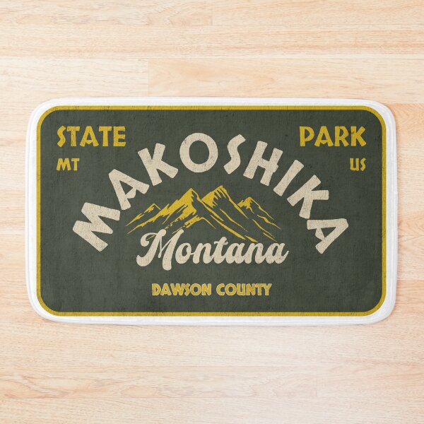 Item preview, Makoshika State Park, Dawson County, Montana, badge design designed and sold by Wanderful-roads.
