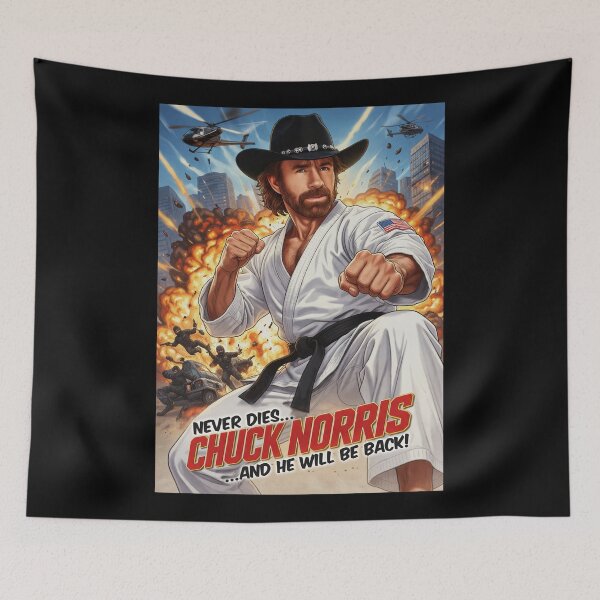 Item preview, Chuck Norris Will be back designed and sold by Durro.