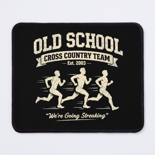 Item preview, Old School Cross Country Team Shirt, We’re Going Streaking, Funny Retro Running Tee, Vintage Athletic Parody designed and sold by GhostDawgs.