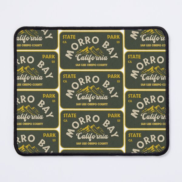 Item preview, Morro Bay State Park, San Luis Obispo County, California, badge design designed and sold by Wanderful-roads.