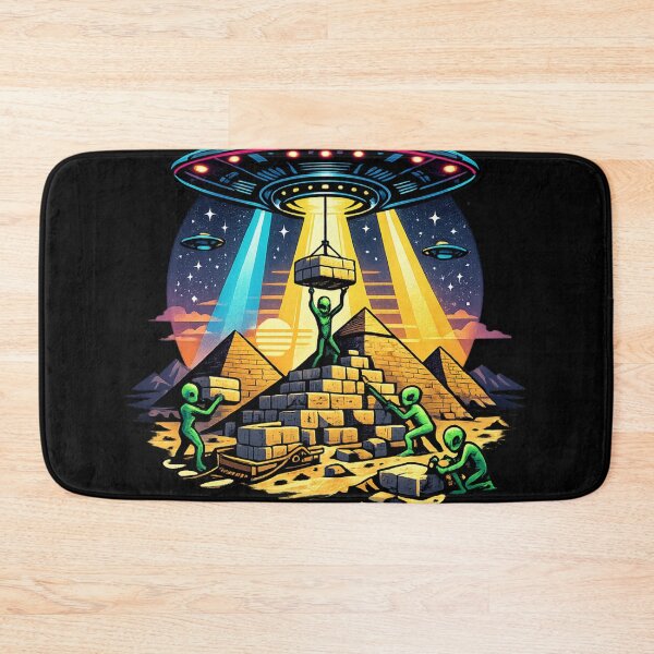 Item preview, Alien Egypt's Pyramids designed and sold by redsharkuk.