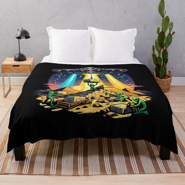 Item preview, Alien Egypt's Pyramids designed and sold by redsharkuk.