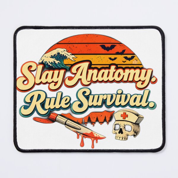 Item preview, Slay Anatomy – Retro Horror Nurse Tee designed and sold by CosmicSplendor.