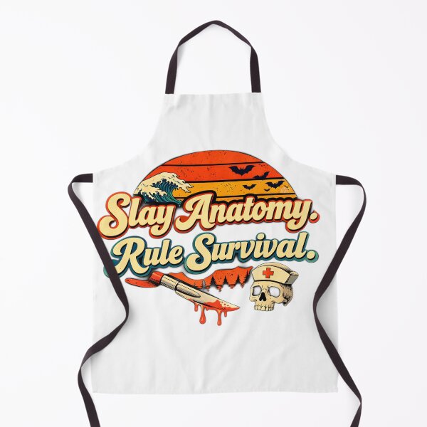 Item preview, Slay Anatomy – Retro Horror Nurse Tee designed and sold by CosmicSplendor.