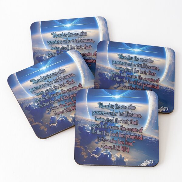Item preview, James 1:12 NIV - JCTRUTHER designed and sold by JCTRUTHERshop.