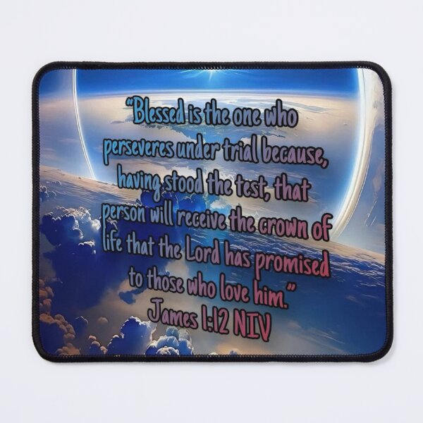 Item preview, James 1:12 NIV - JCTRUTHER designed and sold by JCTRUTHERshop.