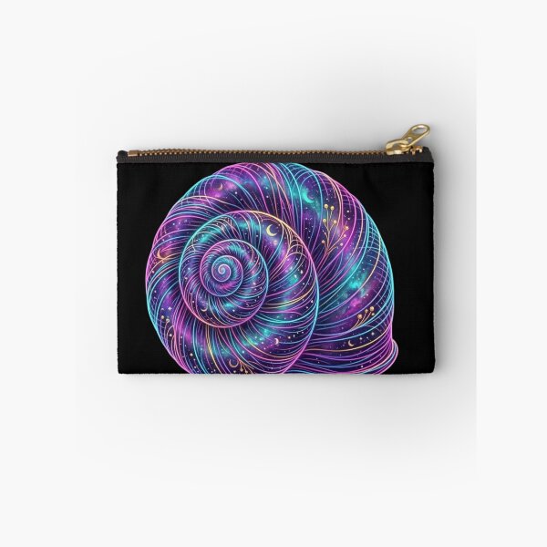Item preview, Luminous Wire-Wrap Shell: Glowing Nebula Art designed and sold by Siriusvibes.